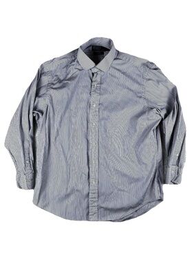 Vintage Polo Ralph Lauren Mens 17 32-33 XXL Regent Custom Fit Button Down Shirt